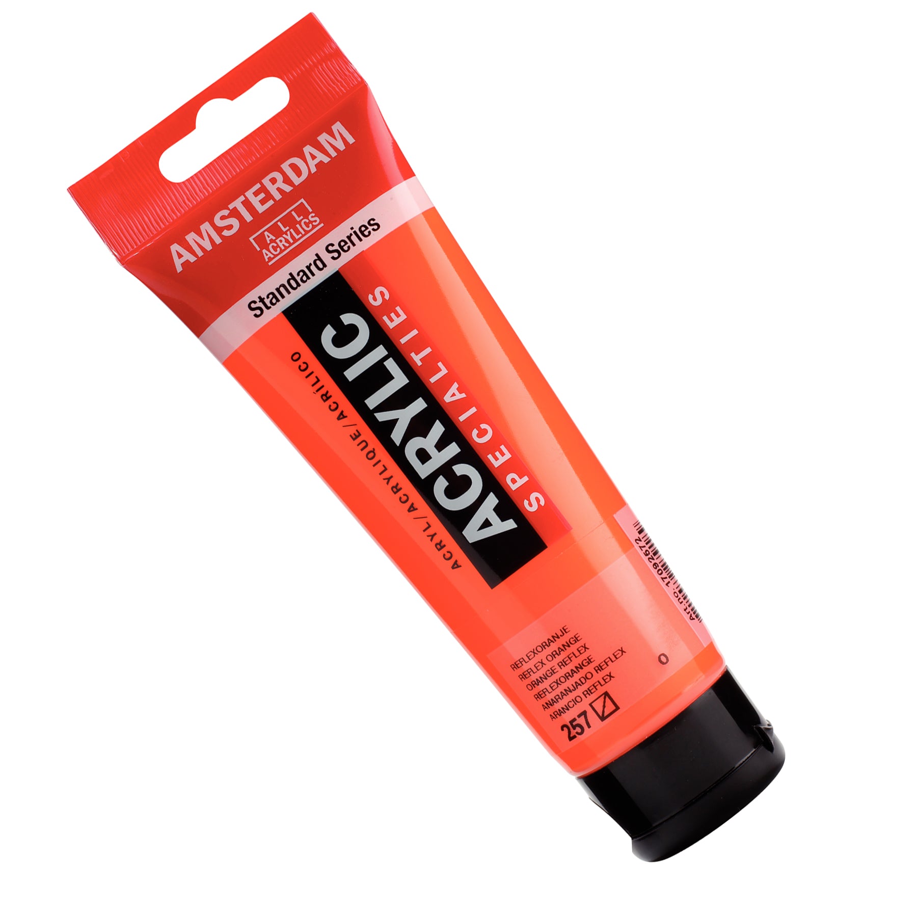 Standard Acrylic Paint, 120ml, Reflex Orange 257