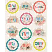 True to You Motivators Motivational Stickers, Pack of 72