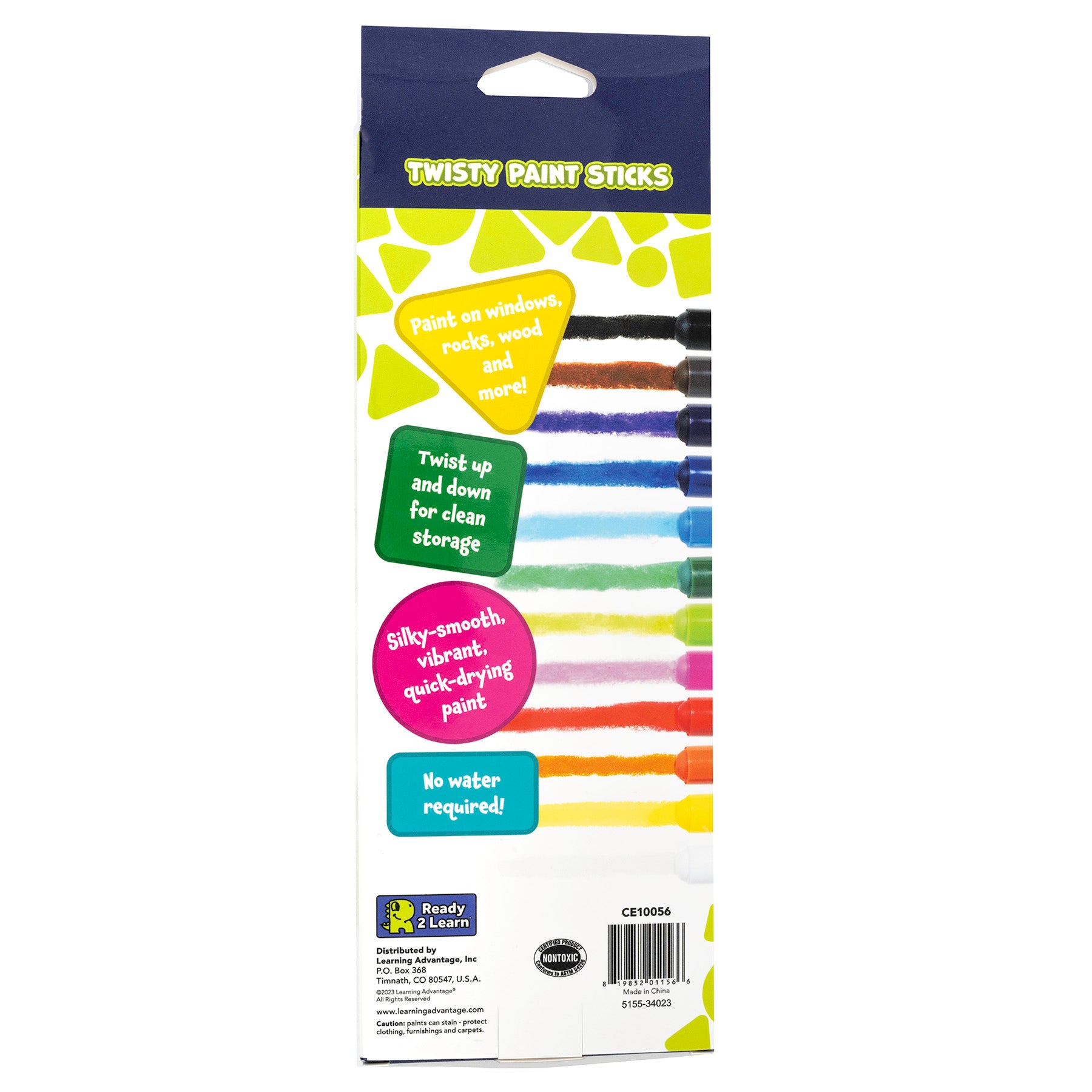 Twisty Paint Sticks - Set of 12