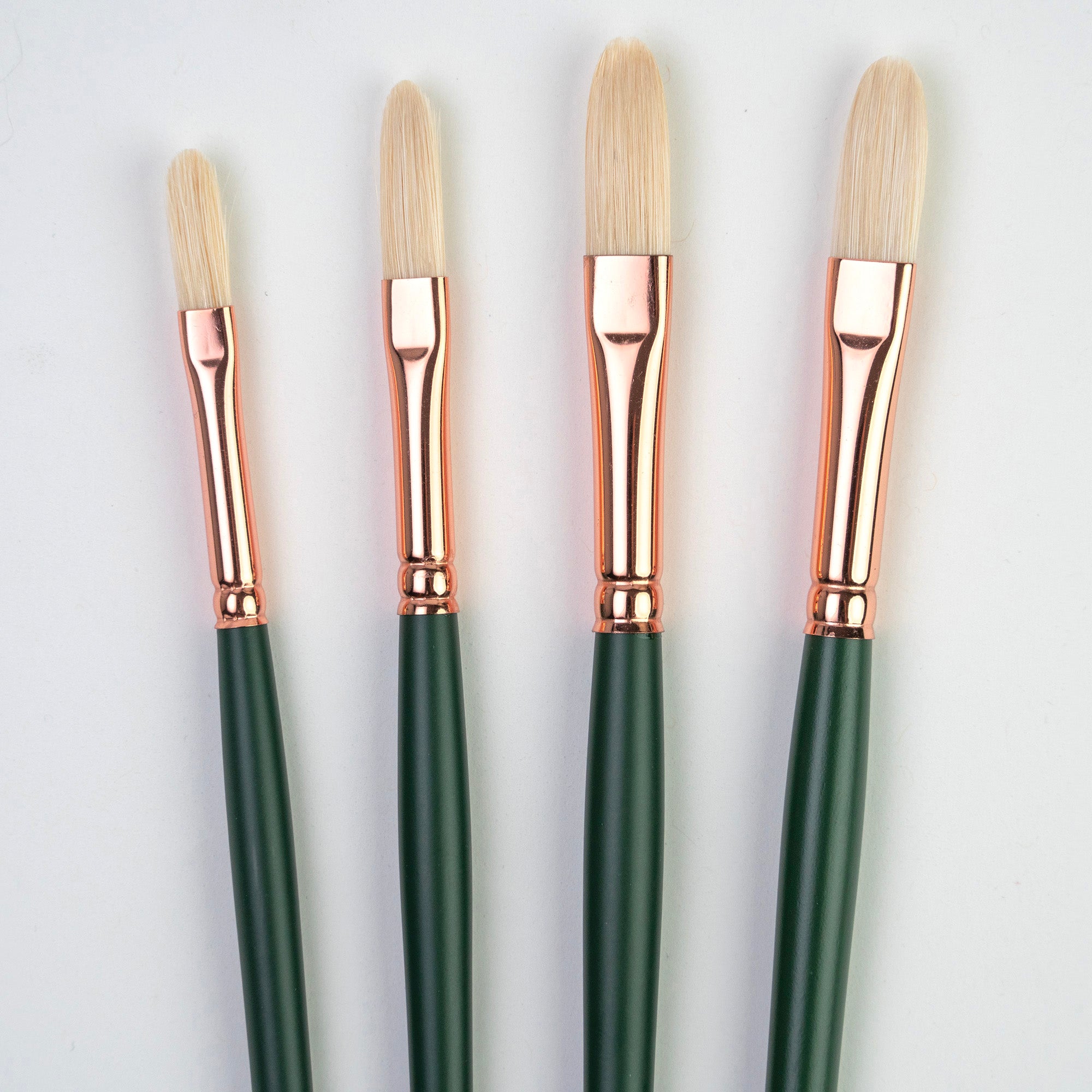 Grand Prix Long Filberts, 4 Brushes