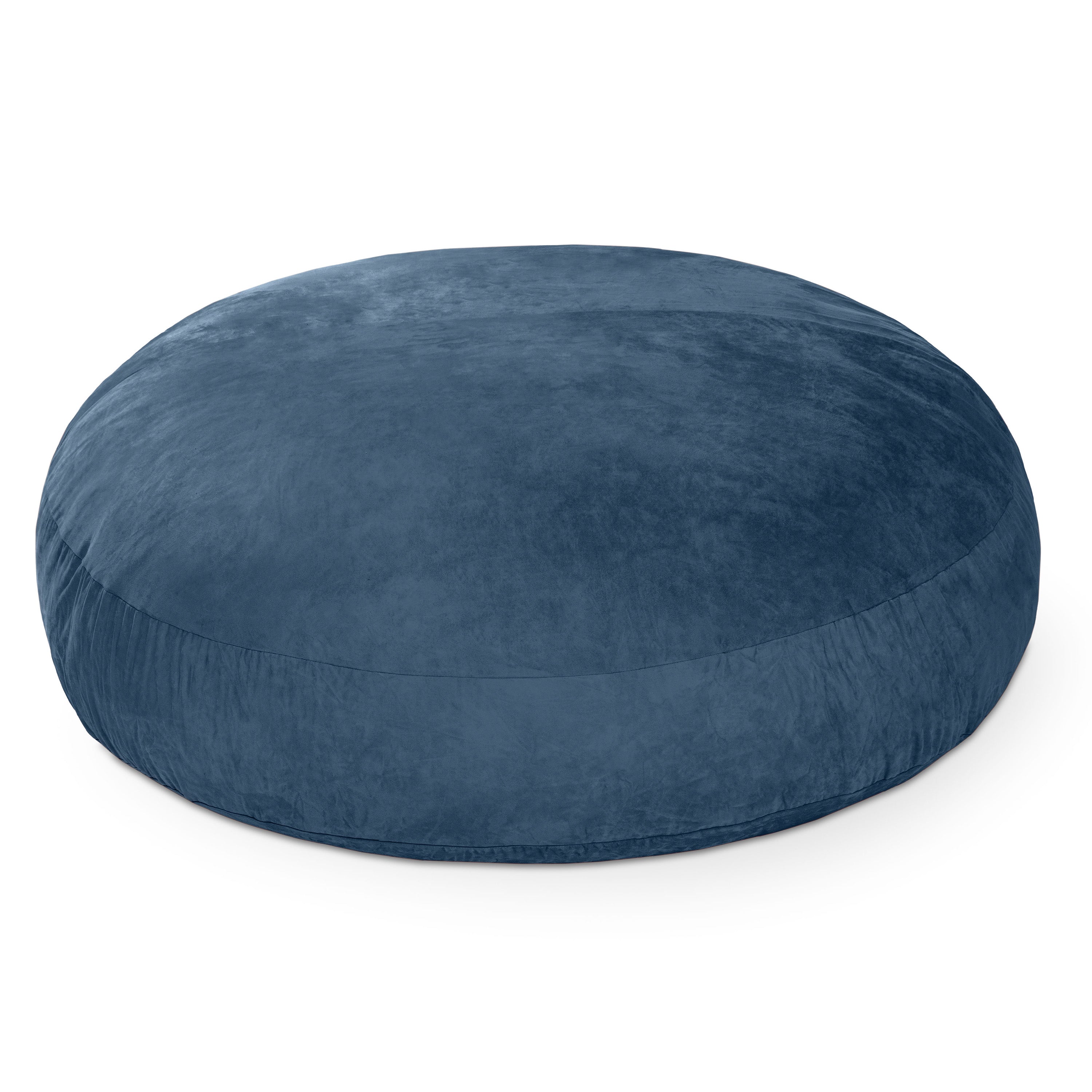 Jaxx 6 Foot Cocoon - 2-in-1 Convertible Bean Bag Bed & Large Bean Bag Chair for Adults,  Navy