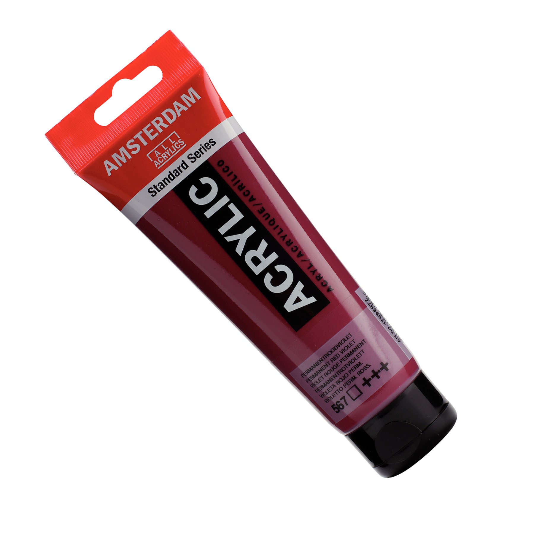 Standard Acrylic Paint, 120ml, Permanent Red Violet 567