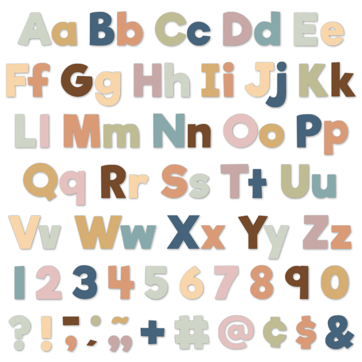 CALMING COLORS LETTERS COMBO PACK