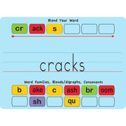 Touch-Stik™ Phonics Tiles & Mat, Blending Board Set, 100 Tiles