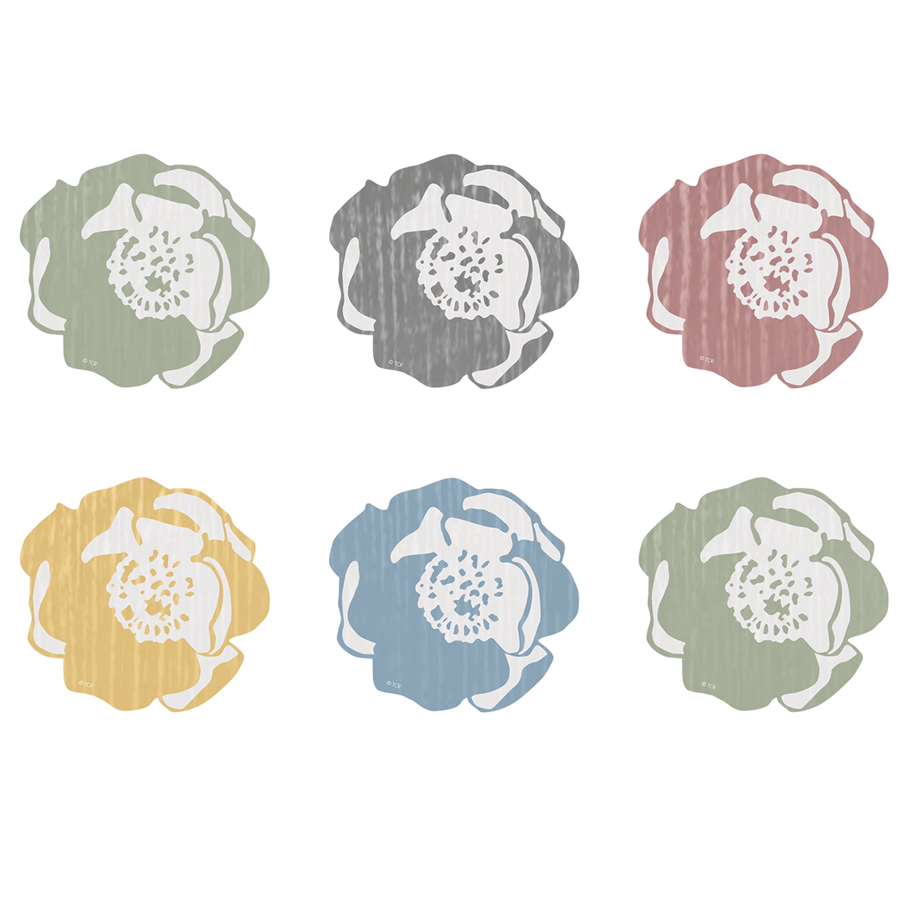 Classroom Cottage Rosettes Mini Accents, Pack of 36