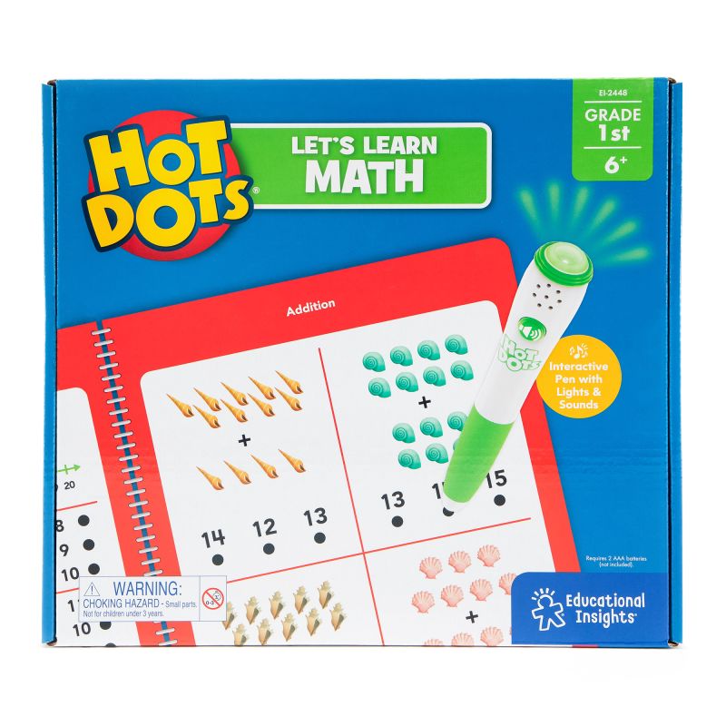 Hot Dots Let's Learn Math - 1st Grade