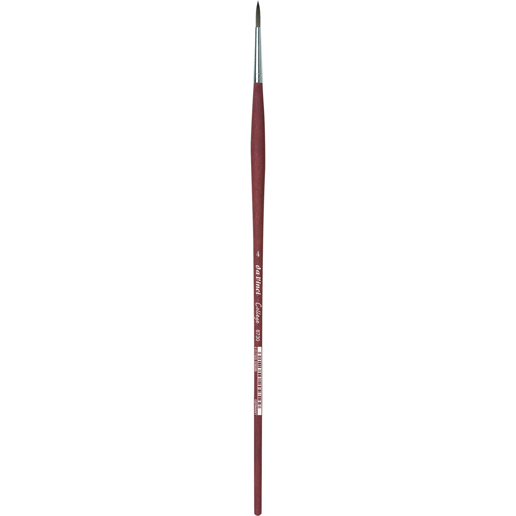 COLLEGE Student Brush, Synthetic, Acrylic & Oil, Round, Series 8730, Size 4