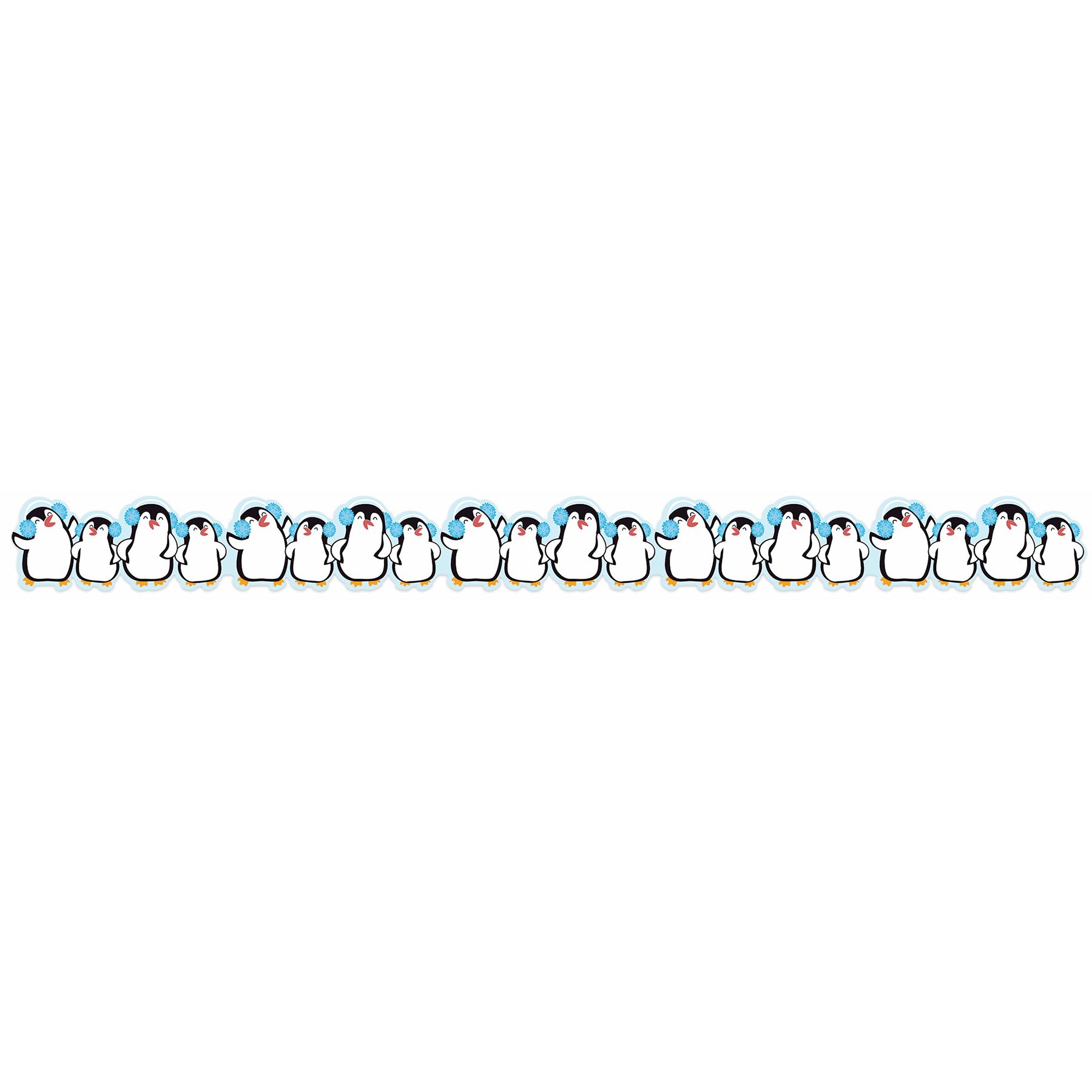 Winter Penguins Extra Wide Deco Trim®, 37 Feet