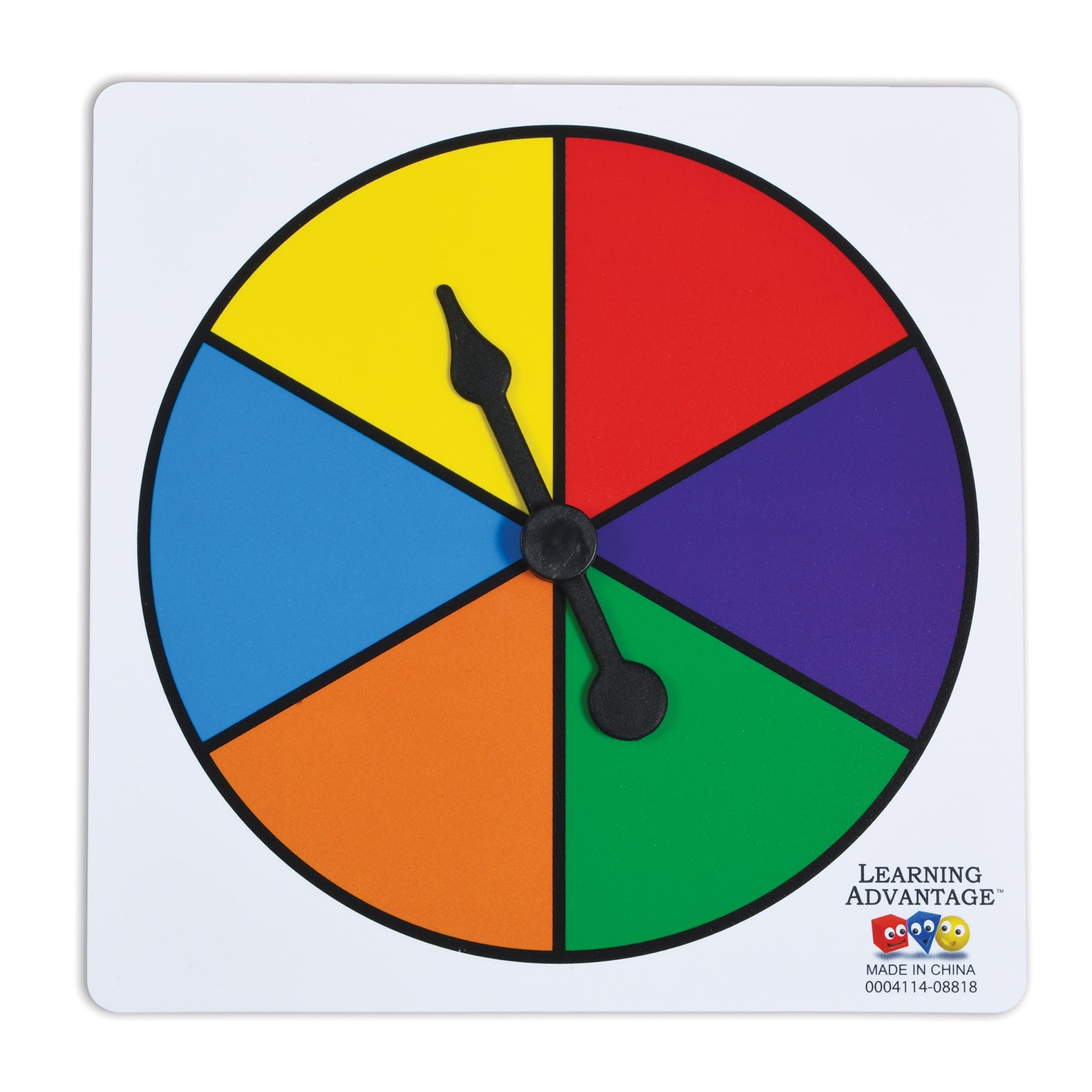 Six-Color Spinners - Set of 5