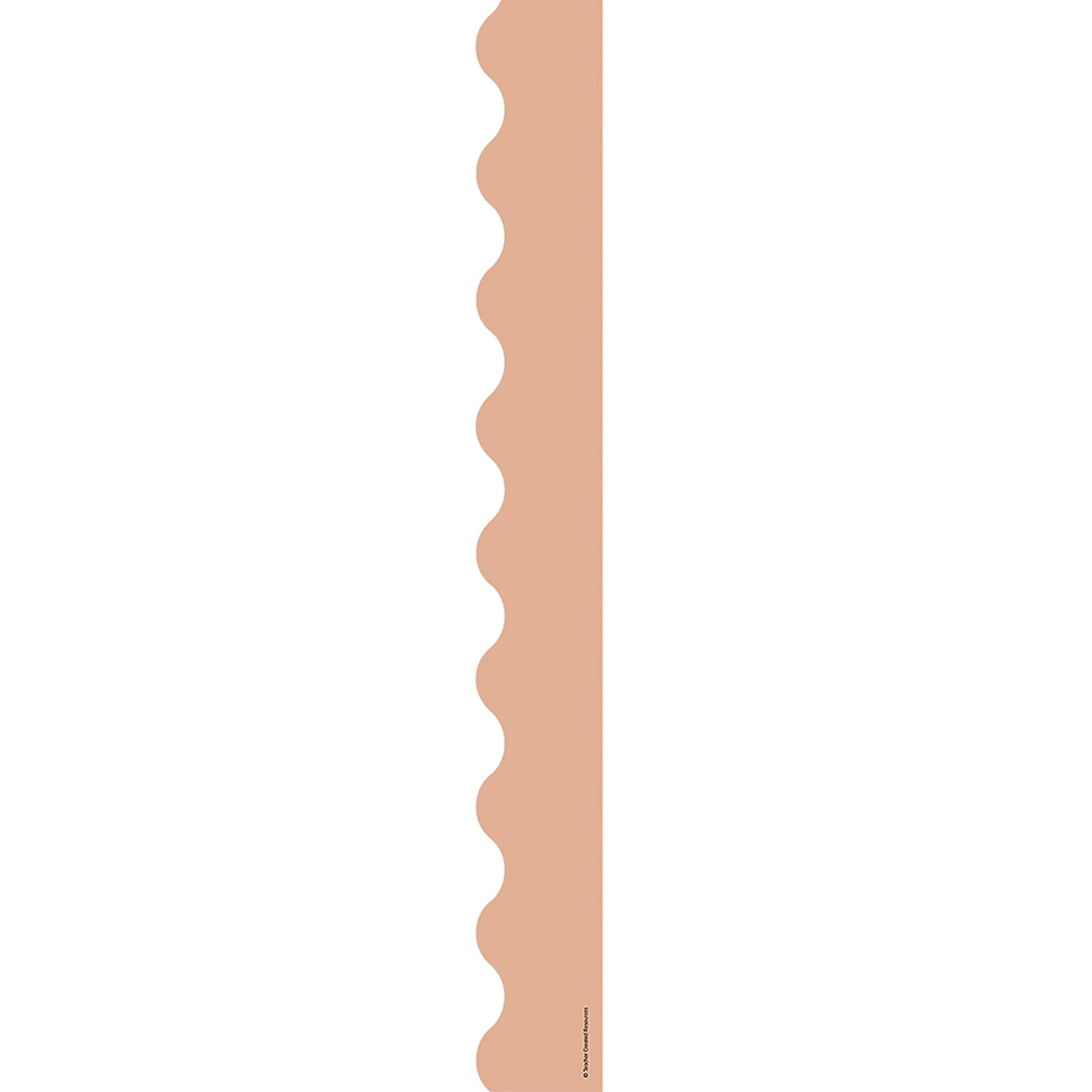 Sedona Sand Scalloped Border Trim, 35 Feet