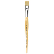 JUNIOR BORSTE Synthetic Student Brush, Synthetic, Tempera, Flat, Series 329, Size 16