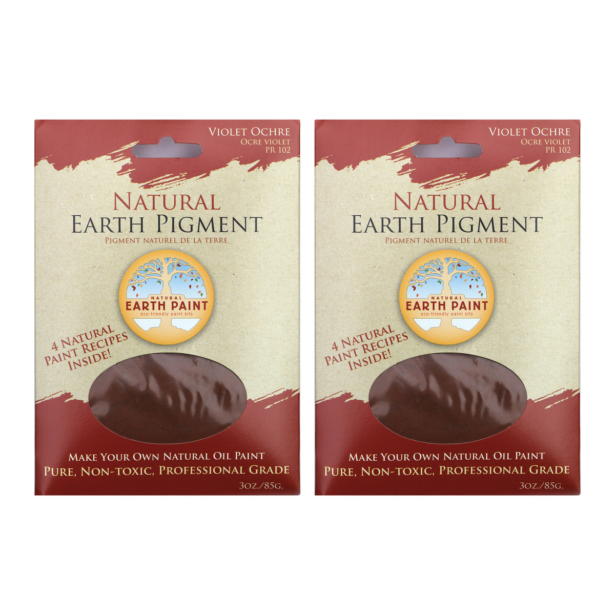 (2 EA) PIGMENT VIOLET OCHRE 3OZ