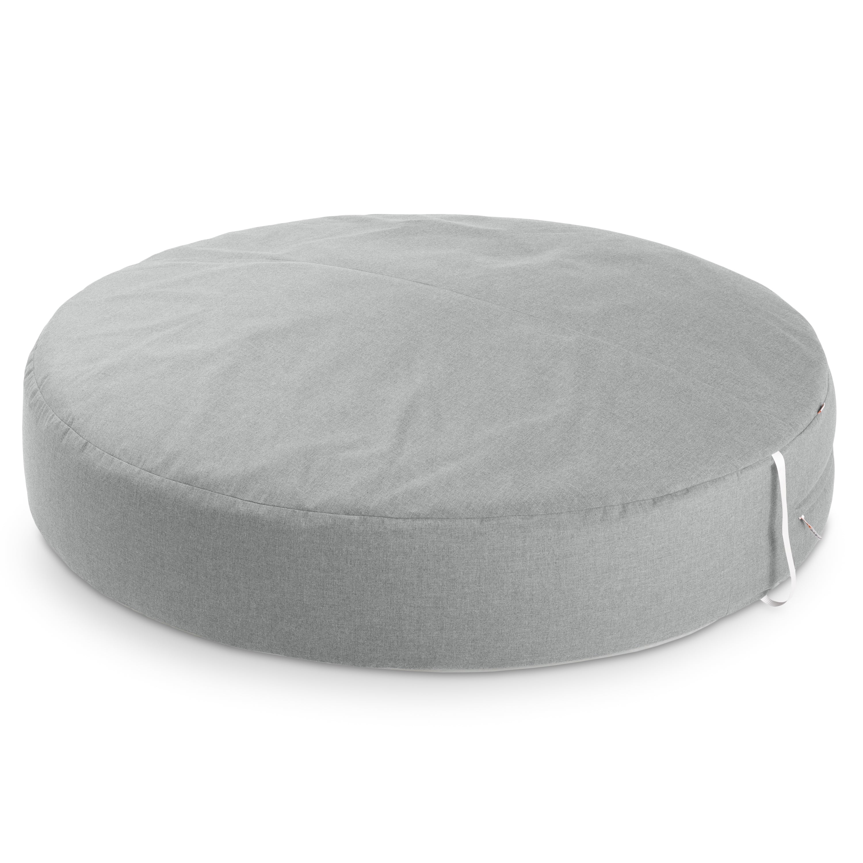 Coza Cocoon Sun Bed - Giant Outdoor Round Lounge for Resort Style & Beachfront Relaxation - Sunbrella, Granite