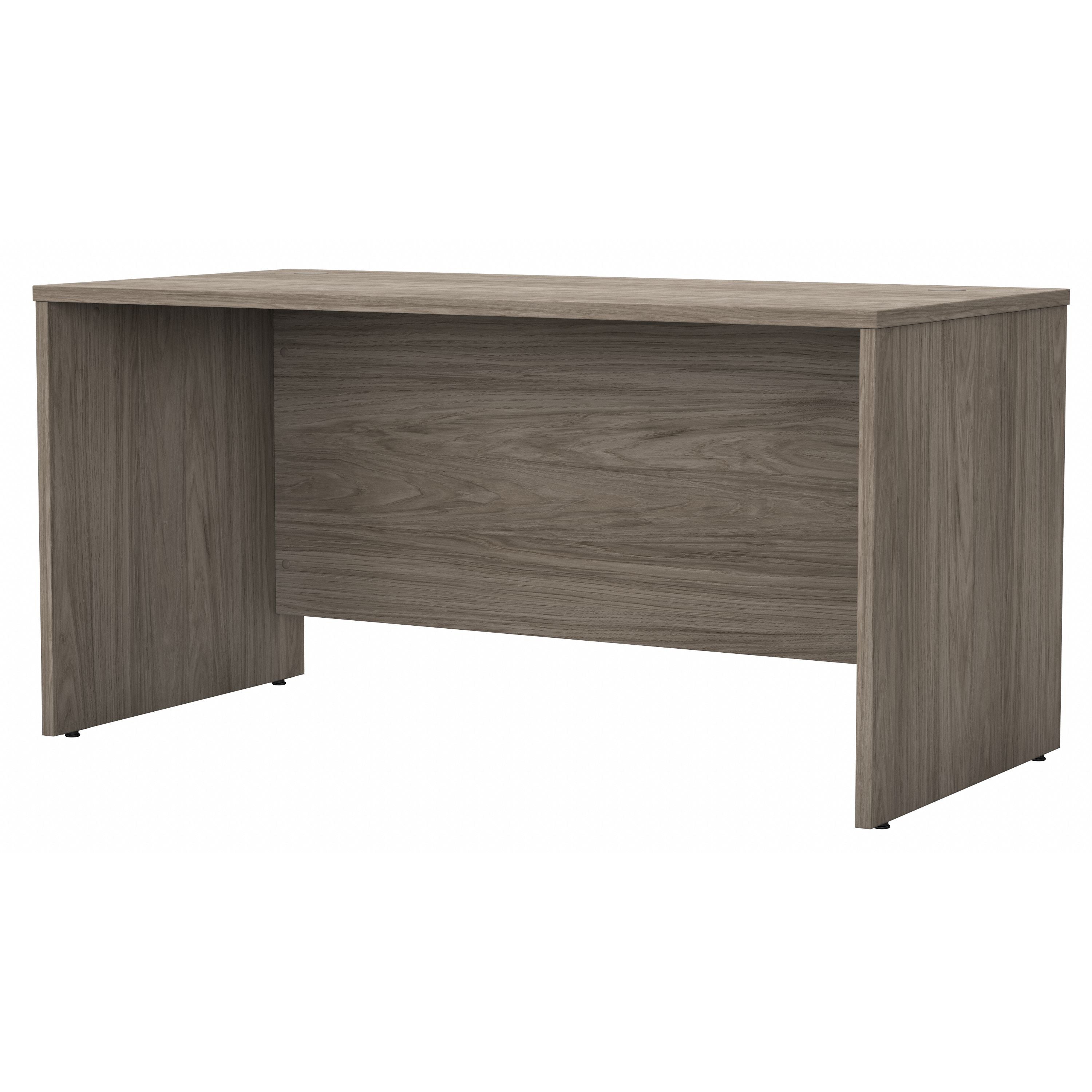 Bush Business Furniture Studio C 60W x 30D Office Desk in Modern Hickory - 59.45" Width x 29.37" Depth x 29.84" Height