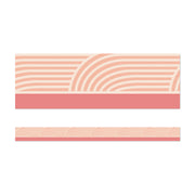 True to You Coral Wave Straight Bulletin Board Borders, 36 Feet