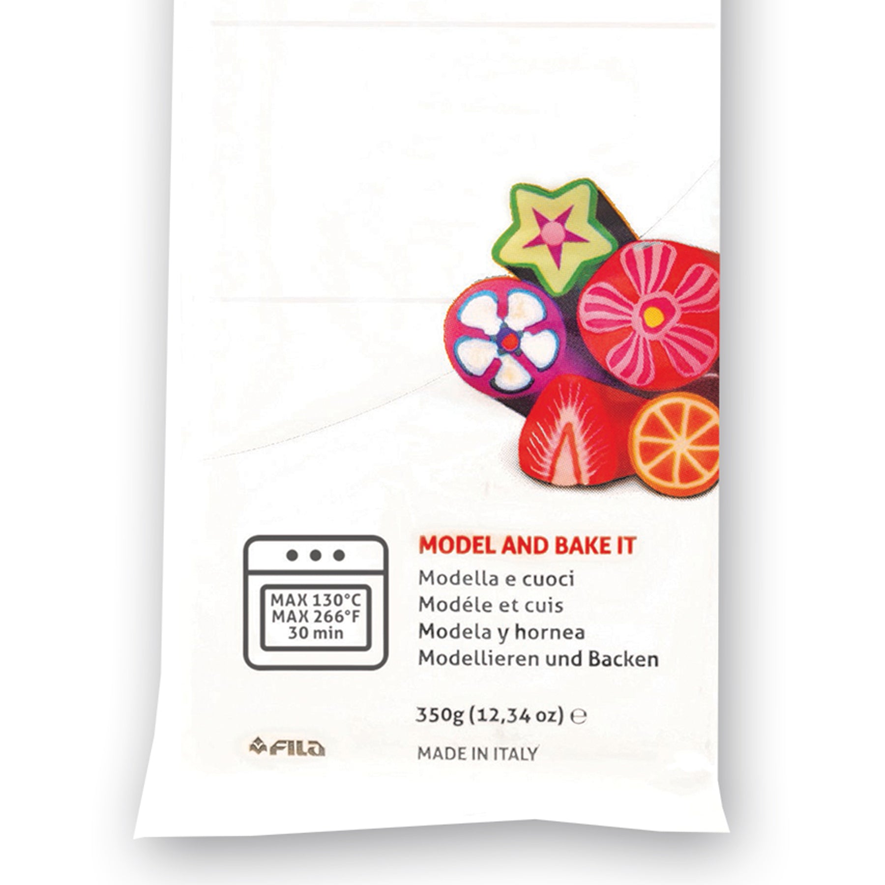 Smart Clay, White, 350 g
