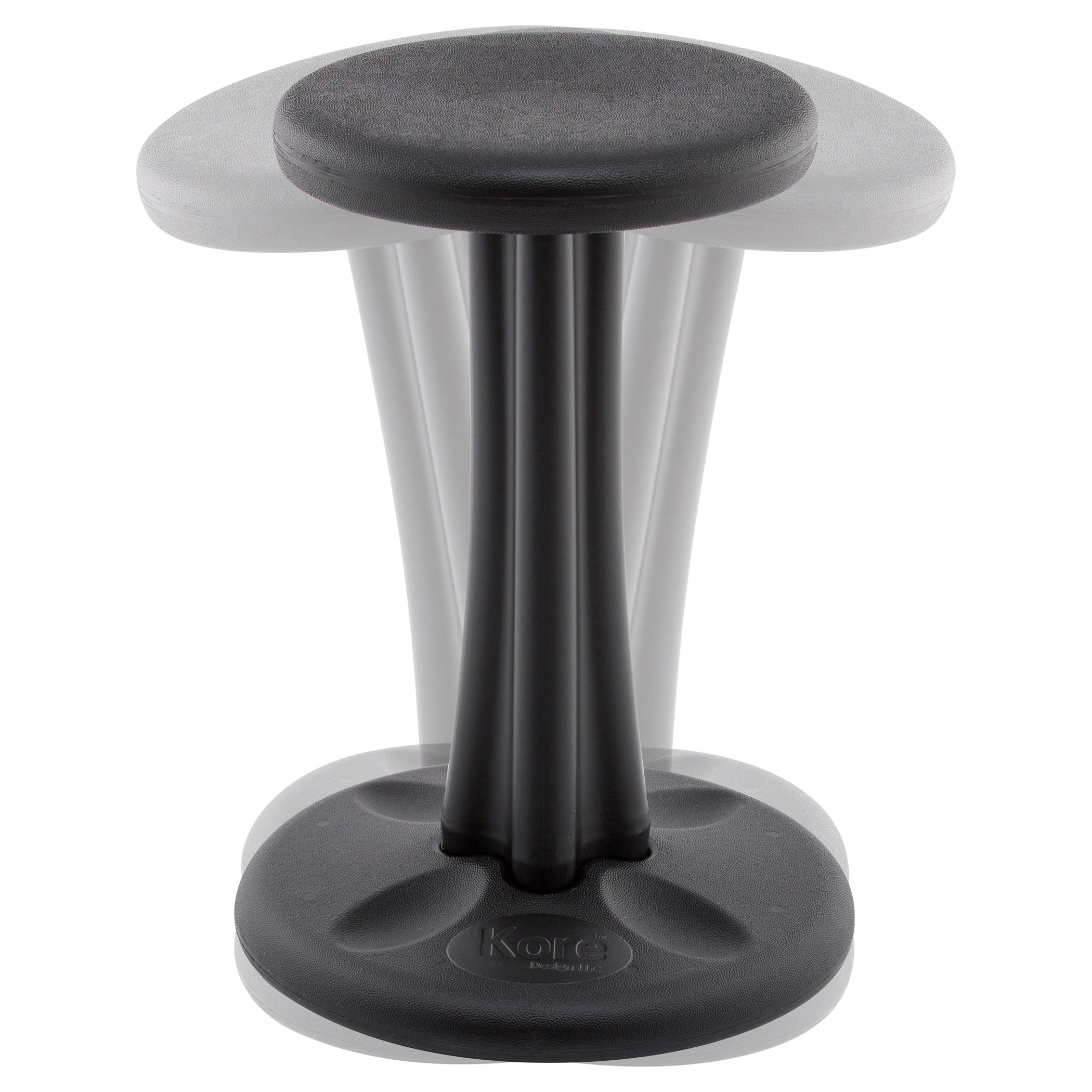 Pre-Teen Wobble Chair 18.7", Black
