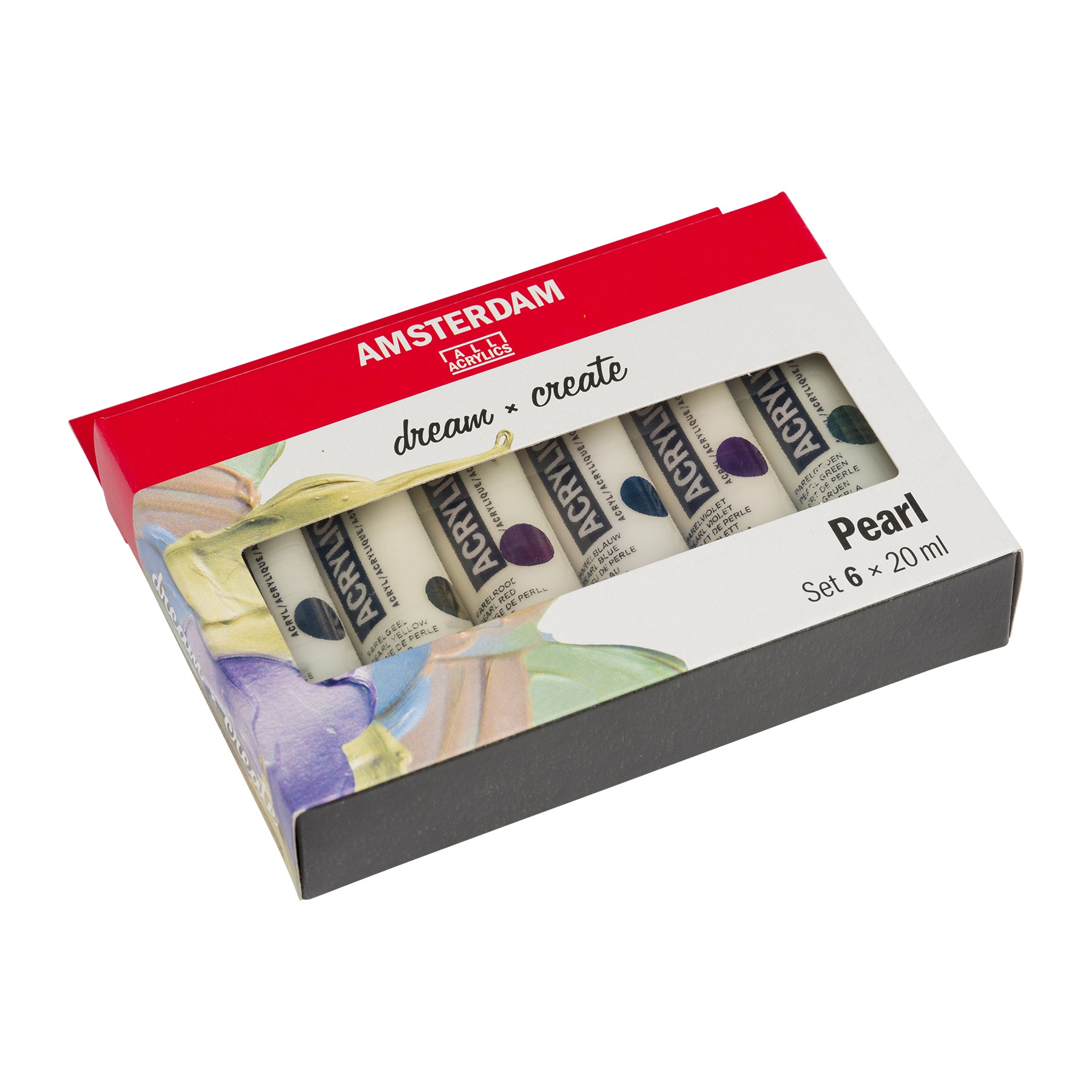 Standard Acrylic Pearl Set, 6 x 20mL
