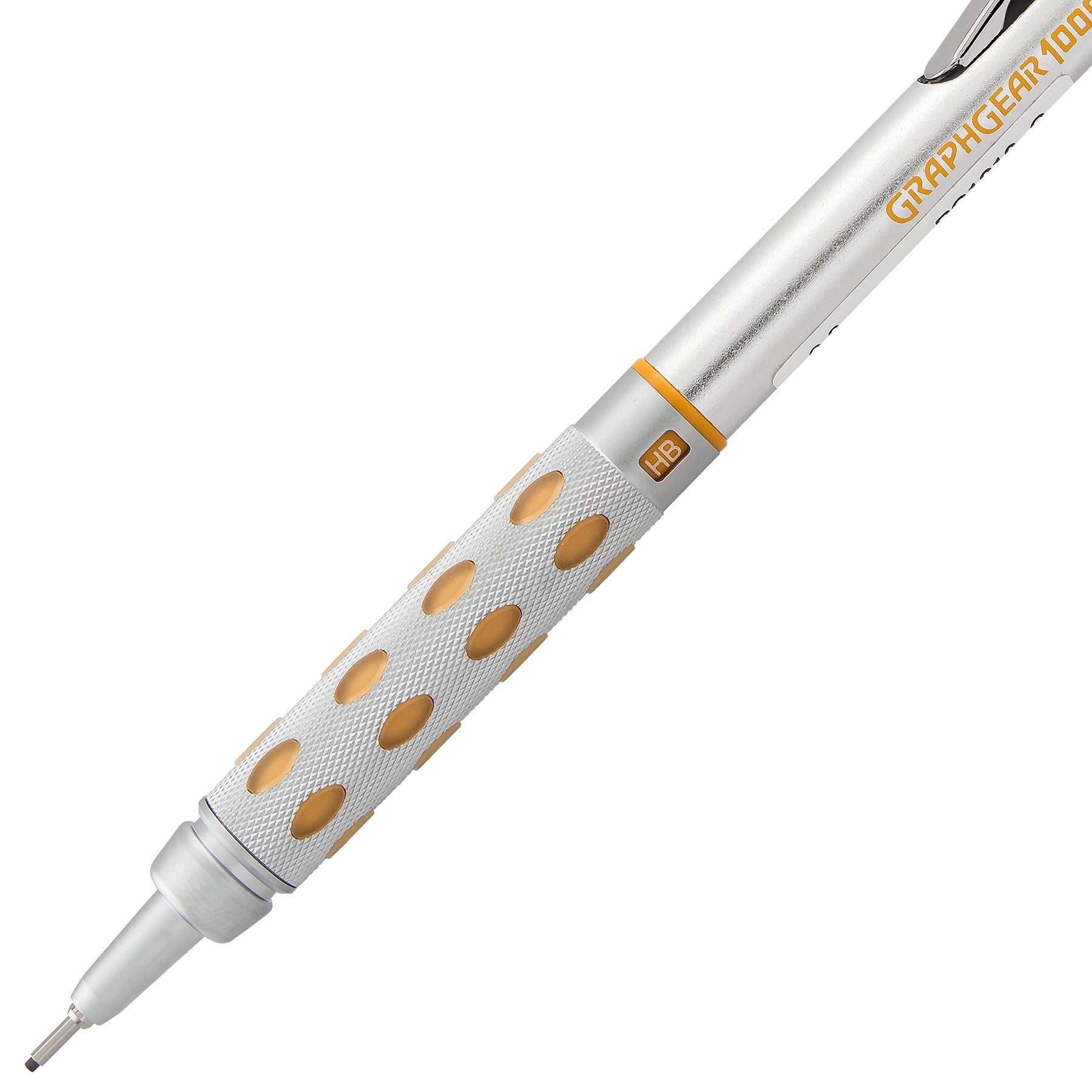 GraphGear 1000 Automatic Drafting Pencil (0.9mm), Yellow Accents