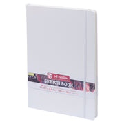 Sketchbook, 80 Sheets, 90lbs, White Cover, 8.3" x 11.7" (A4)