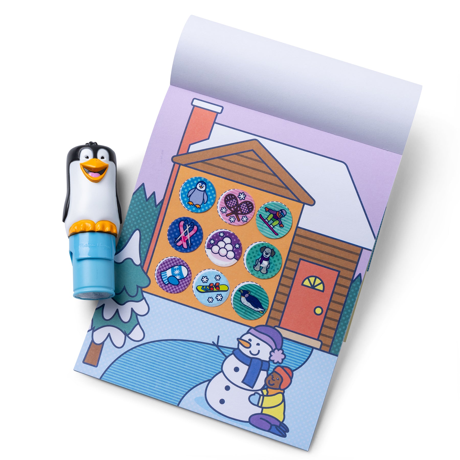 Sticker WOW! Activity Pad & Sticker Stamper Value Pack - Winter