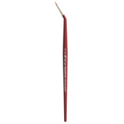 Velvetouch Minitightspt Brush, Synthetic Bristles, Short Handle Mixed Media Paintbrush, Scarlet, Size 3/0, 1 Count
