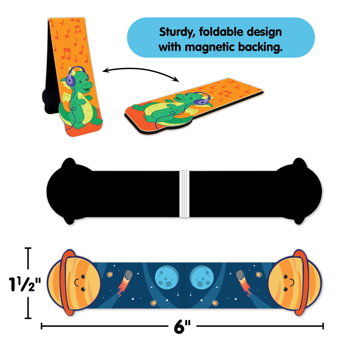 MAGNETIC BOOKMARKS