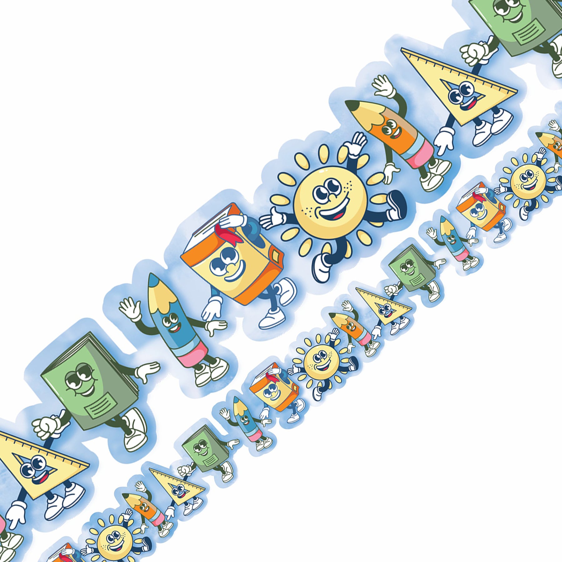 Characters Extra Wide Deco Trim, 37 Feet