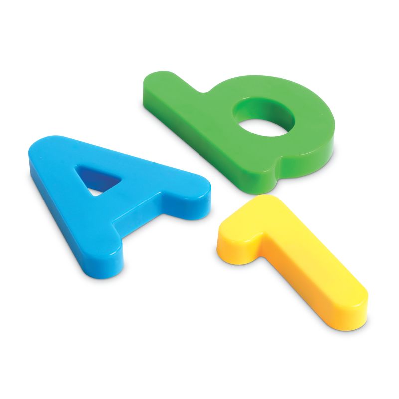 Jumbo Magnetic Letters & Numbers Bundle, 116 Pieces