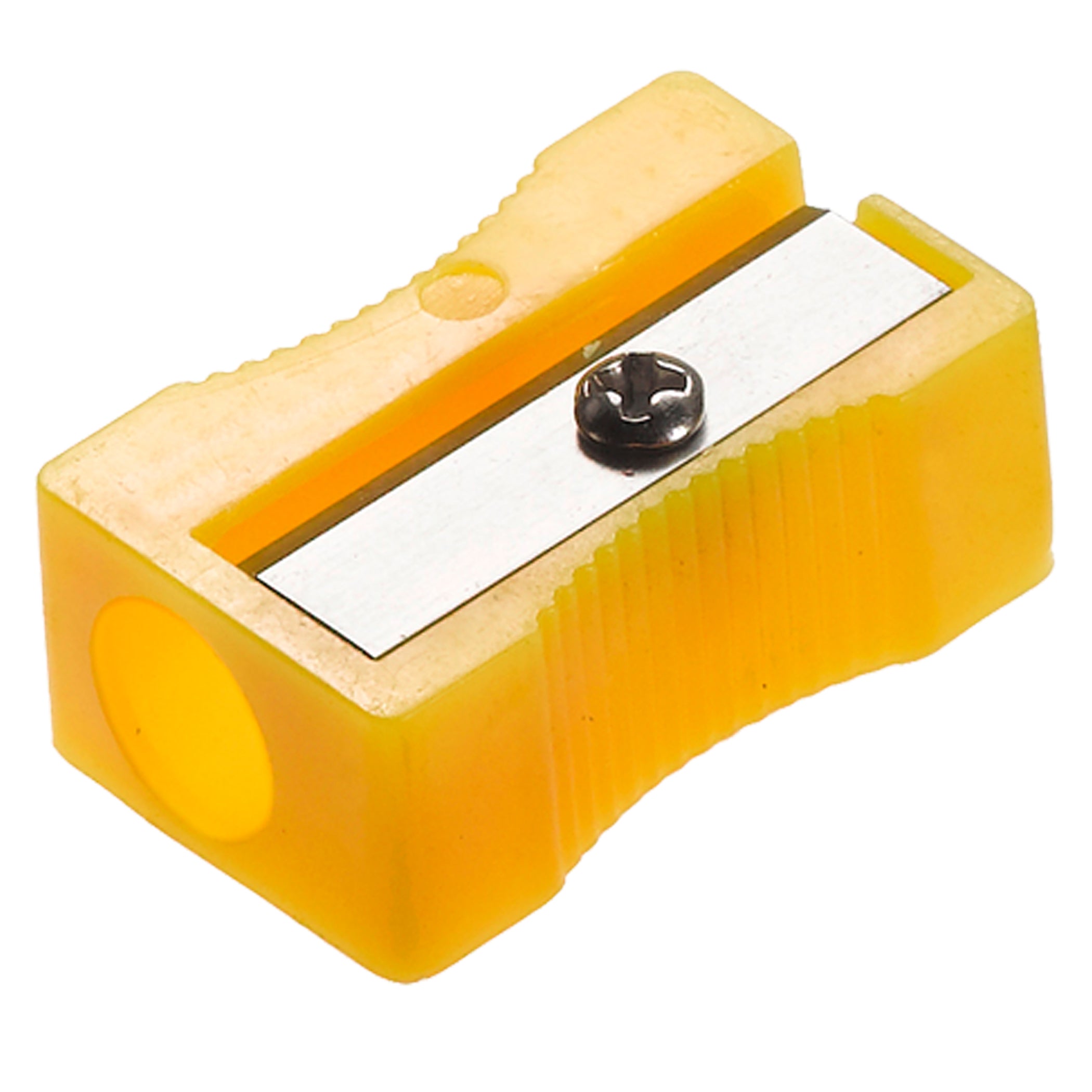 Single-Hole Pencil Sharpener, Classpack of 24, Assorted Colors (No Color Choice)