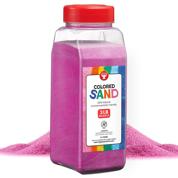 Colored Sand - 3lb. Magenta