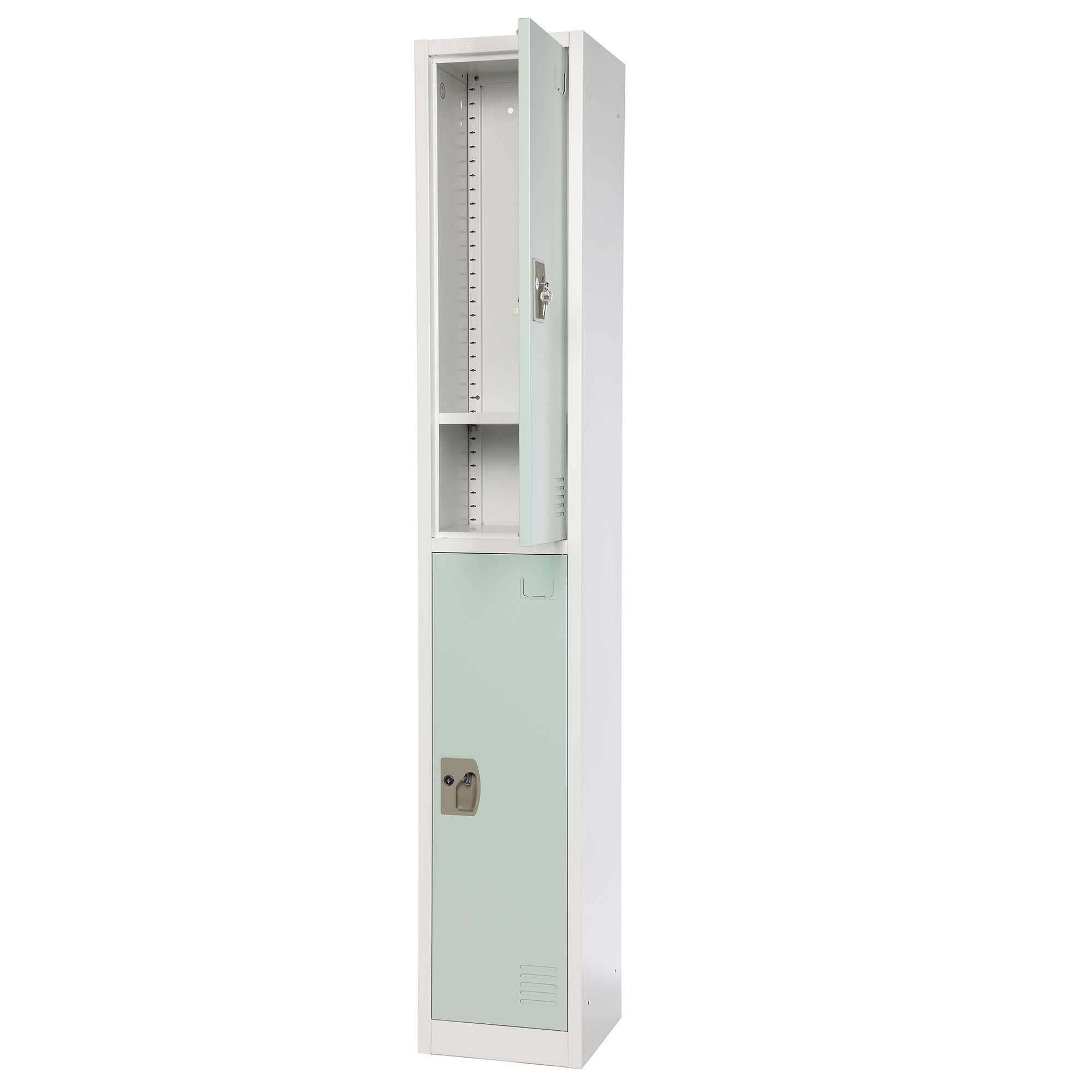 Large 2 Door Locker – Misty Green 2-Pack