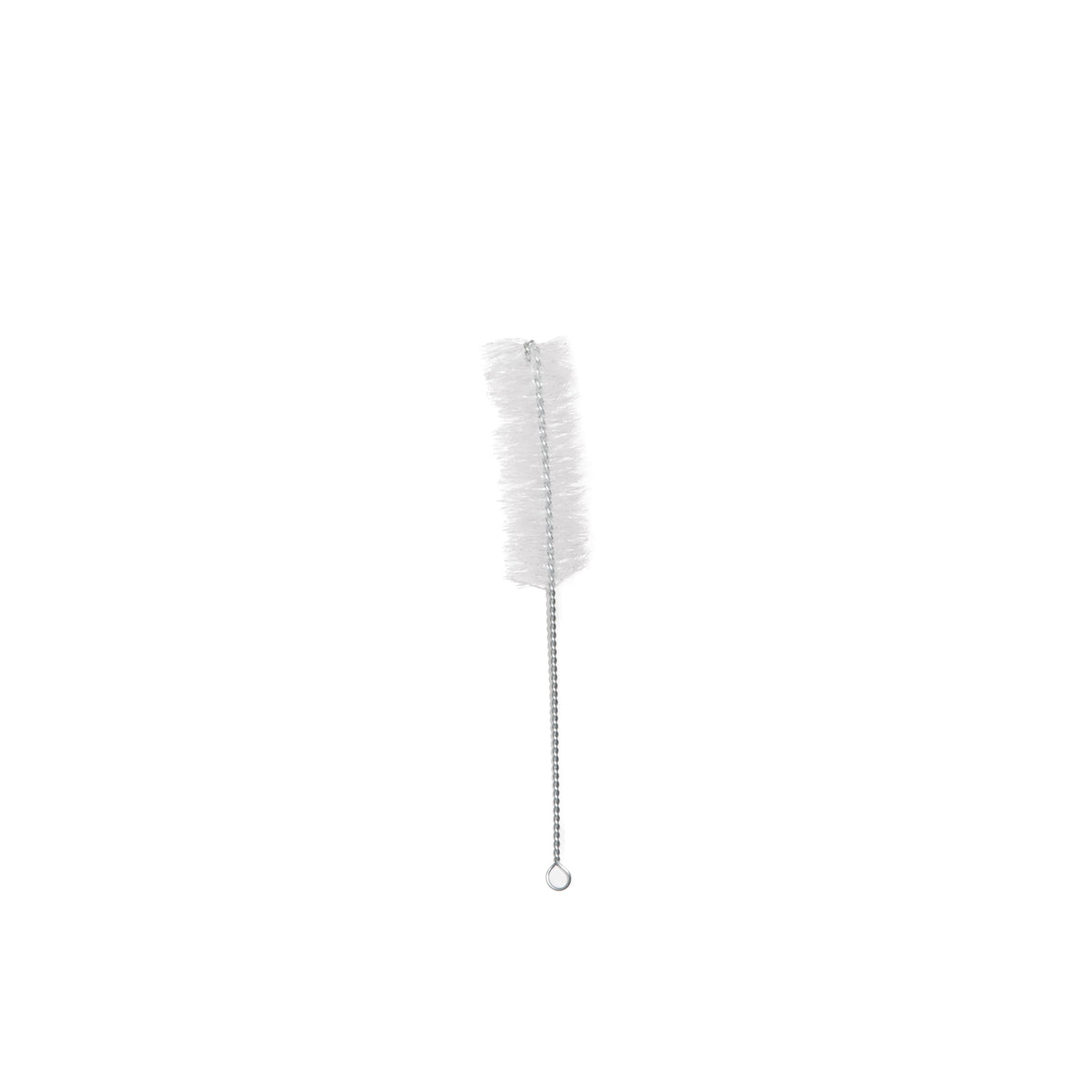 Brush, Test Tube, White Nylon Bristles, 17mm Outer Dimension x 2" Length x 150mm TL, Pack of 12