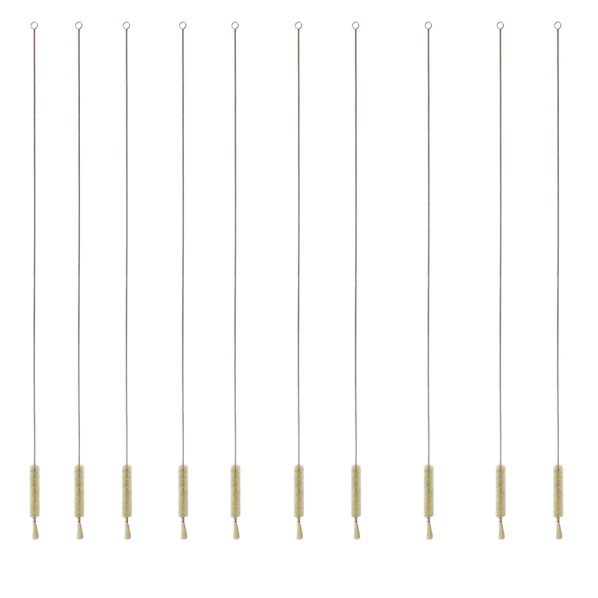 Brush, Burette and Pipette, Natural Bristles, 13 x 83mm x 760mm, Pack of 10