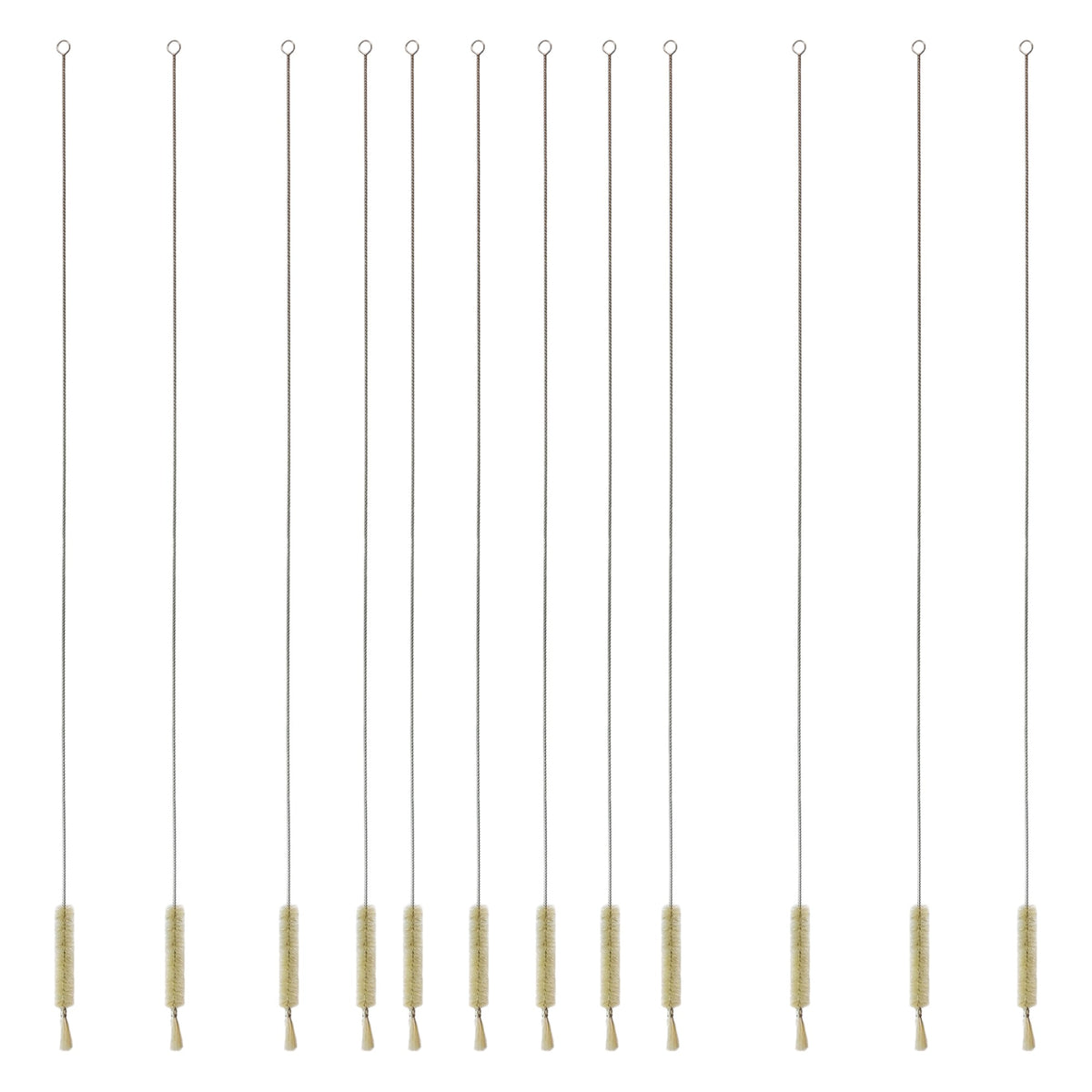 Brush, Burette and Pipette, Natural Bristles, 19mm x 92mm x 760mm, Pack of 12