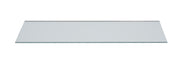 Mirror, Flat Glass, Silver Back, Rectangular, 2" x 6"
