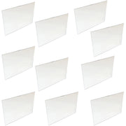 Mirror, Flat Glass, Silver Back, Square, 4" x 4", Pack of 10