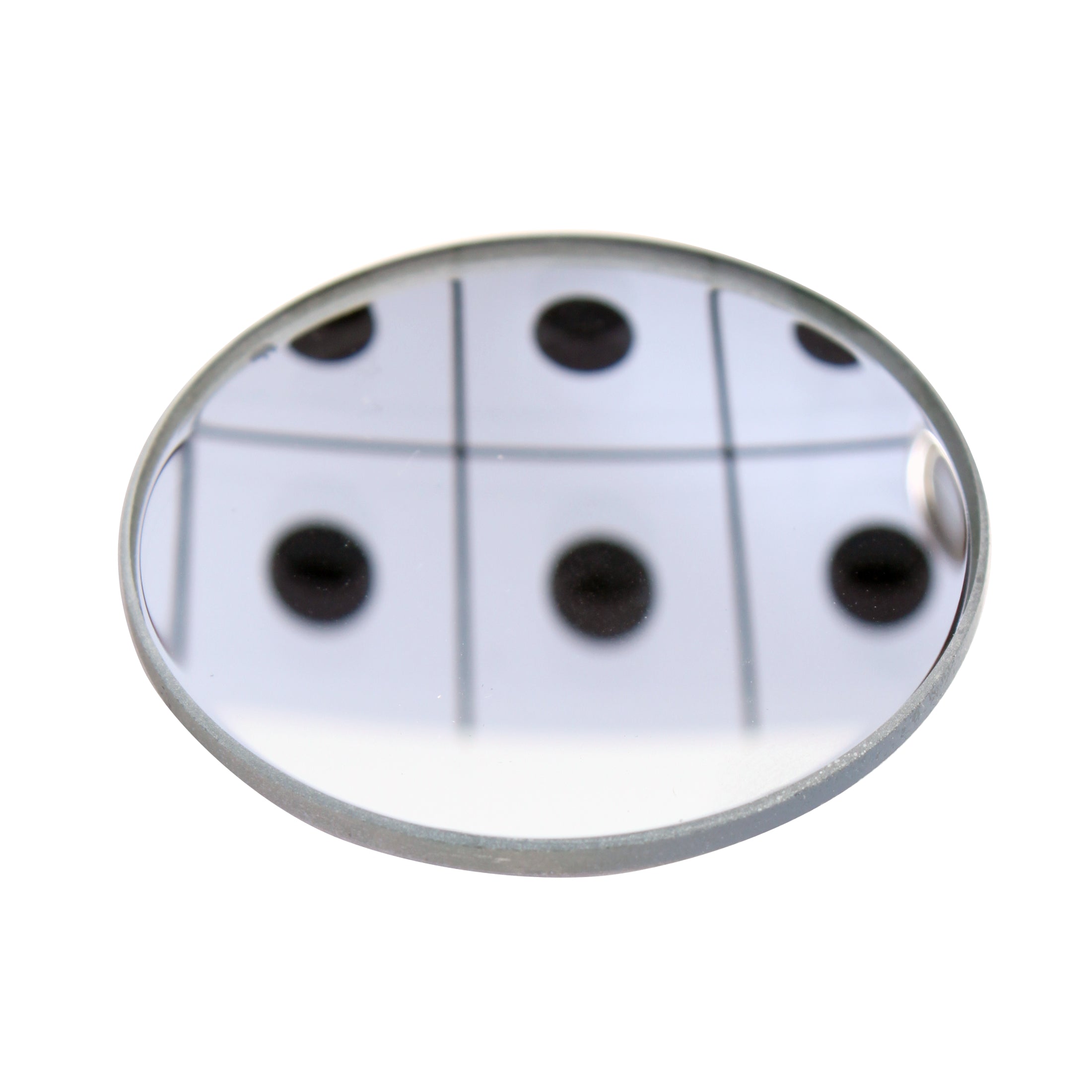 Mirror, Glass, Round Shape, Concave, 5cm Diameter x 15cm Focal Length