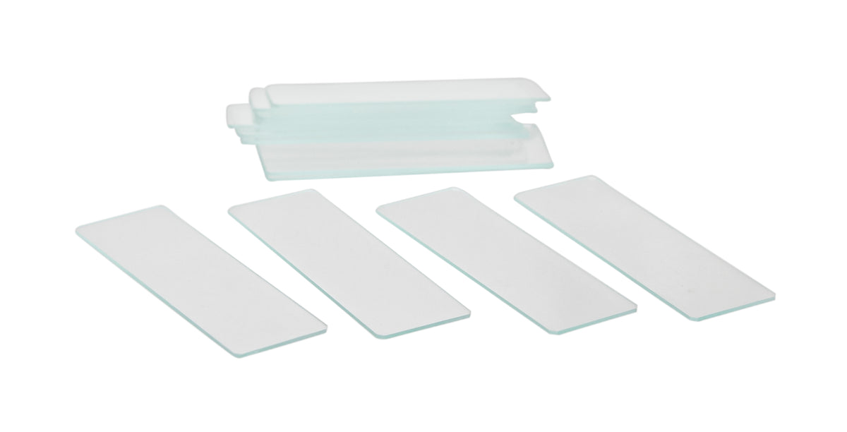 Microscope Slides, Plain, Glass, 75mm x 25 mm, Case of 72