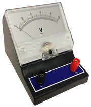 Meter, DC Voltmeter, Blue, 0-10V