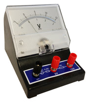 Voltmeter, Analog, -1V to 3V, -5V to 15V, DC