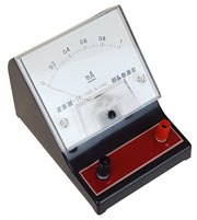 Meter, DC Ammeter, Red, 0-1mA