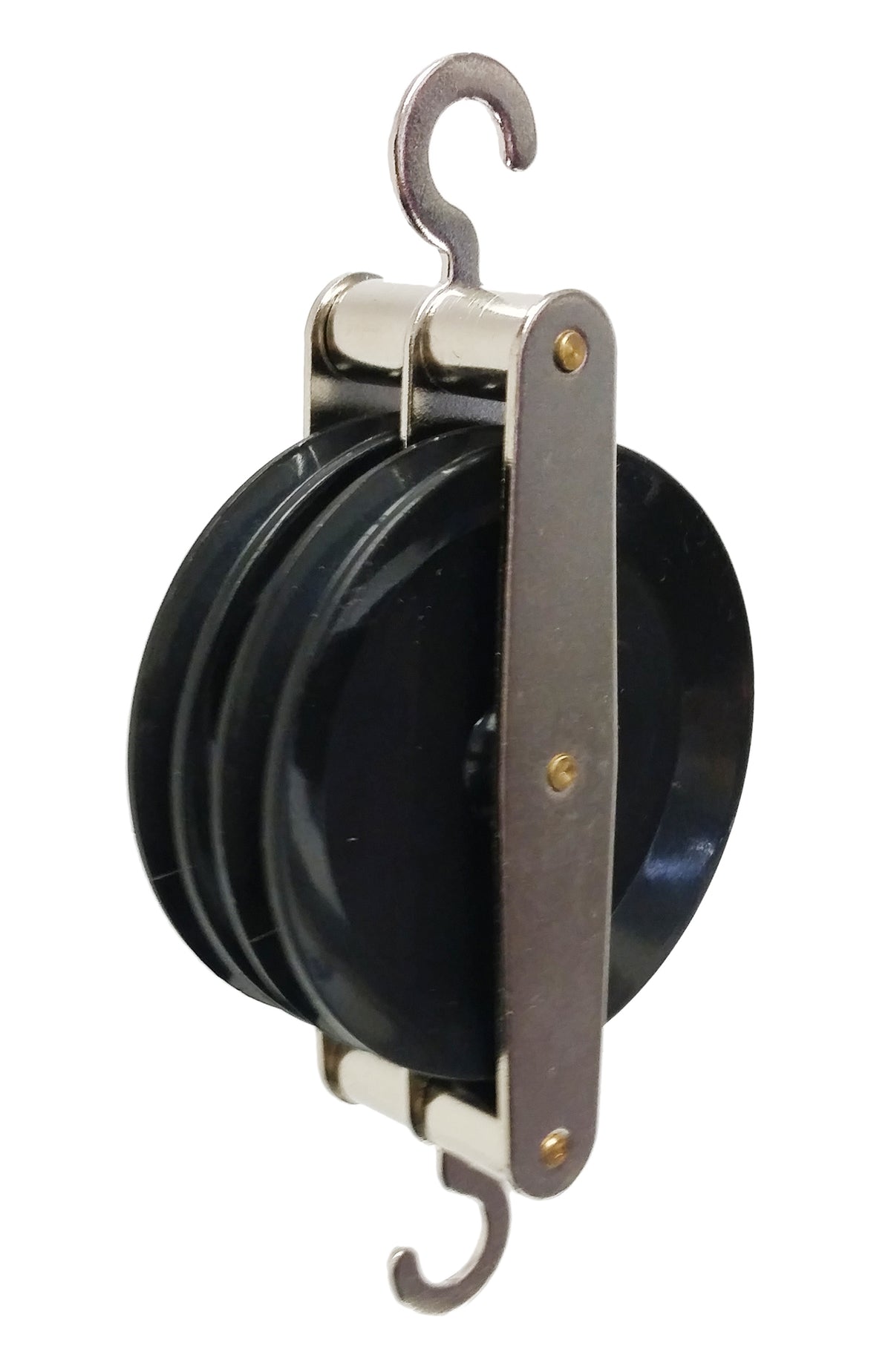Pulley, Double, Parallel, Plastic with Metal Housing, 50mm, Pack of 15