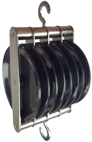 Pulley Quadruple Plastic.