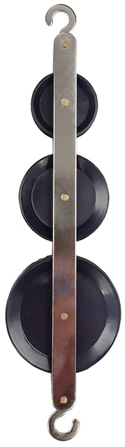 Pulley Triple Tandem Plastic Wheel.