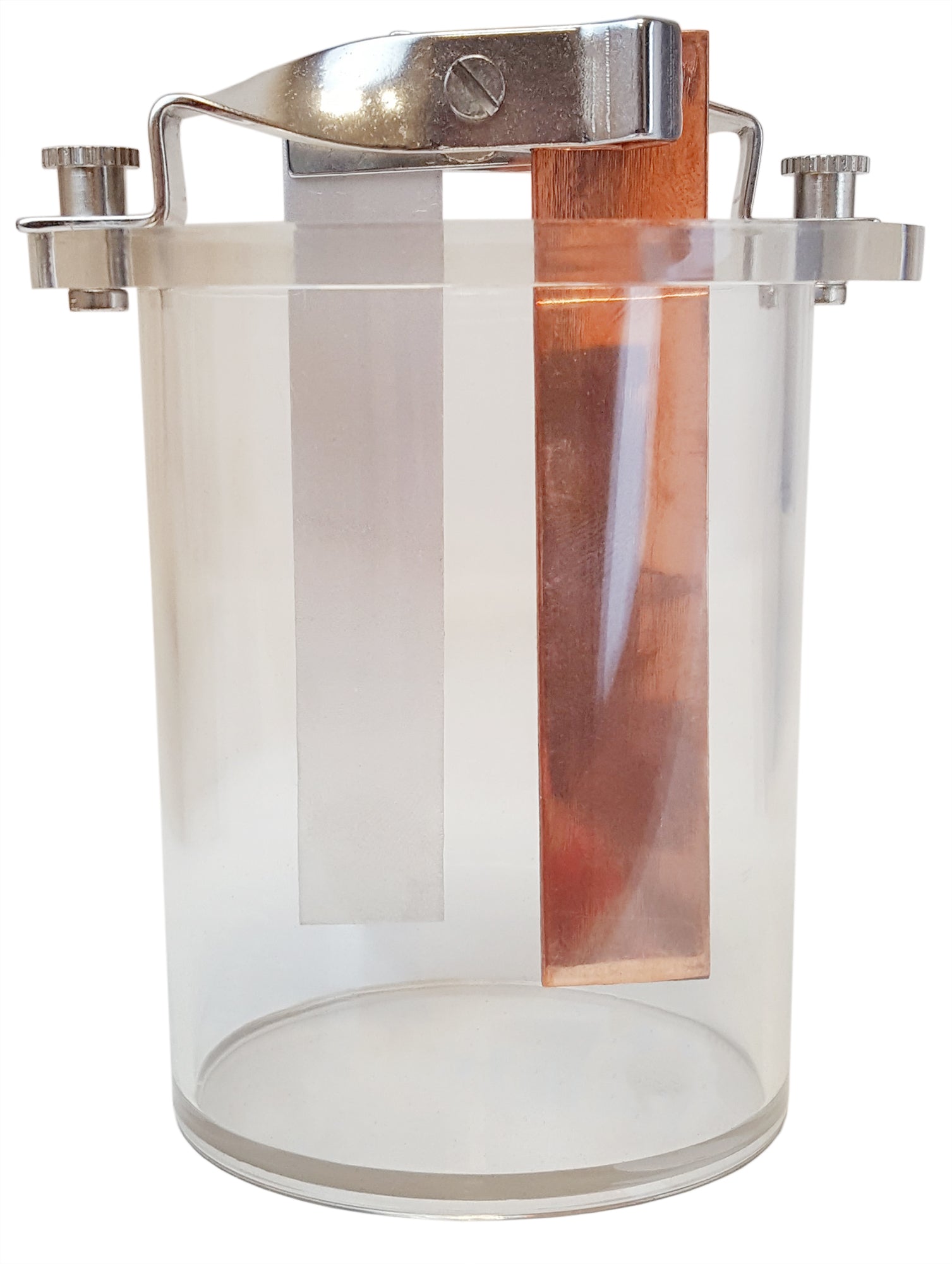 Voltaic Cell with 2 Electrodes Copper and Aluminum