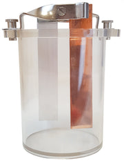 Voltaic Cell with 2 Electrodes Copper and Aluminum