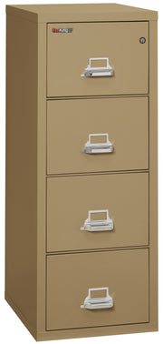 1 Hour Fire Resistant File Cabinet - 4 Drawer letter 25" depth (Sand)