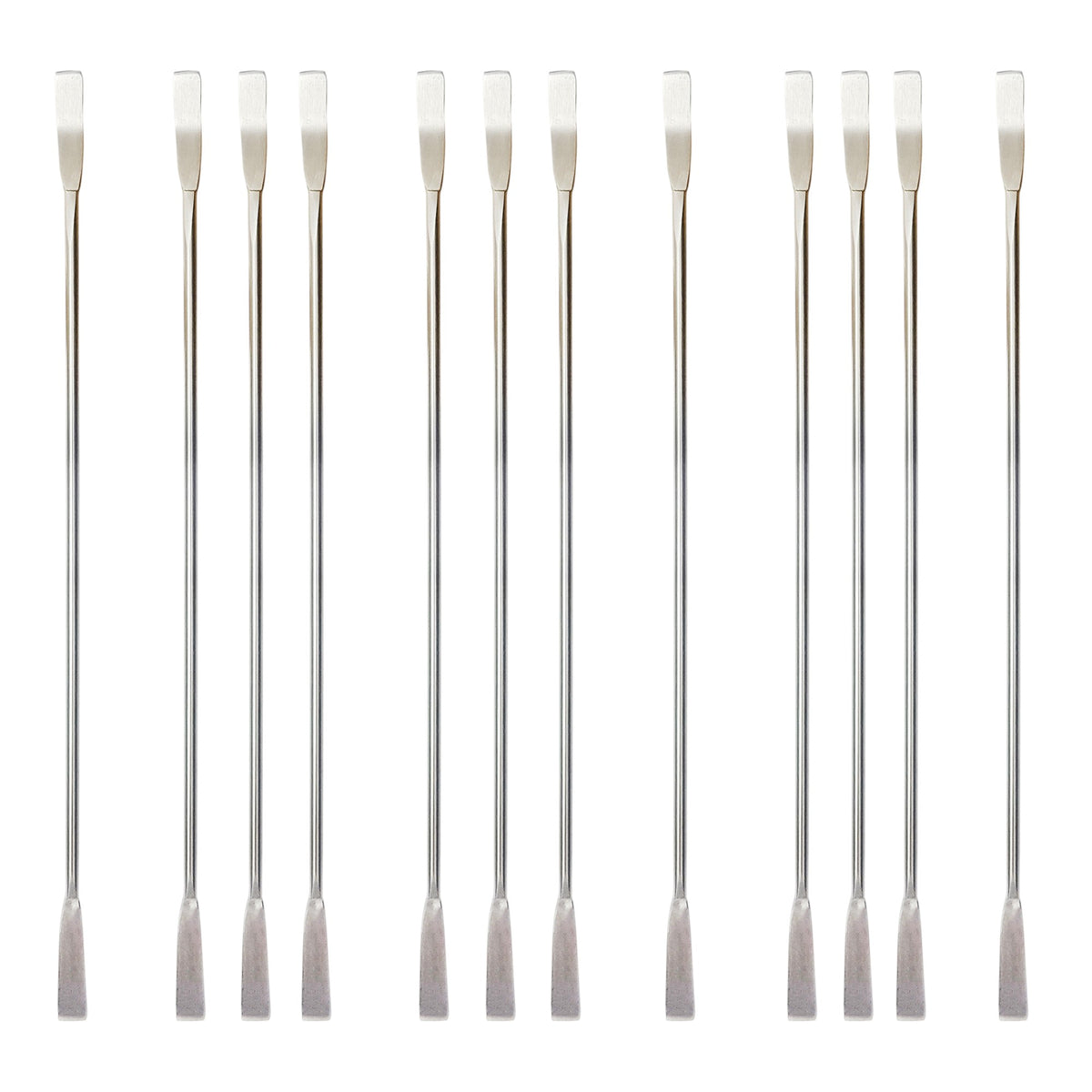 Spatula and Spoon Tool, Semi-Micro, 200cm Long, Pack of 12