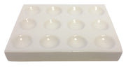Spot Plates Porcelain 12 Depressions
